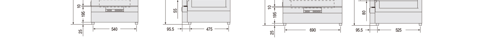 内部尺寸（W*D*H)